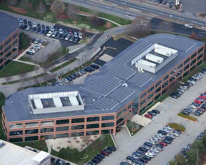 The MathWorks 139 kW Solar Array by EDI